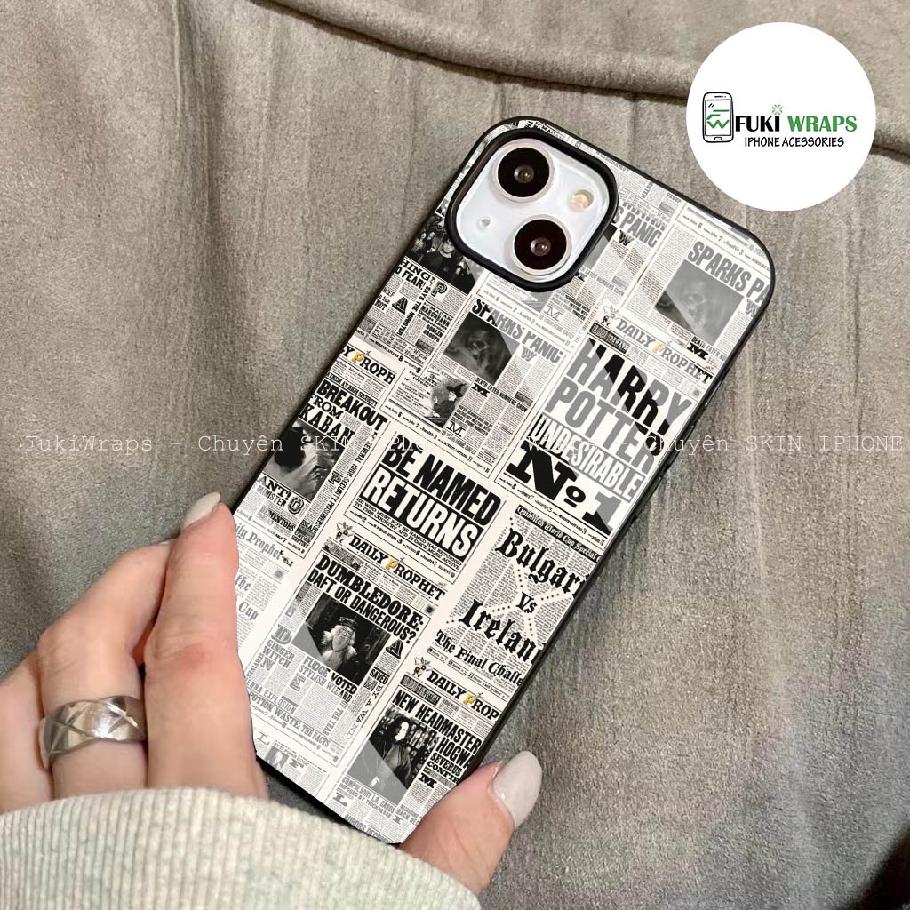 Ốp Lưng Kính Cường Lực / Case Harry Potter Chống Vỡ Dành Cho 13ProMax 12ProMax 11ProMax X XSMAX FukiShop