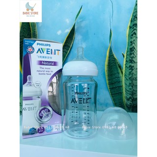 Bình Avent Thủy Tinh 60ml/125ml/240ml - [ CAM KẾT CHÍNH HÃNG ]