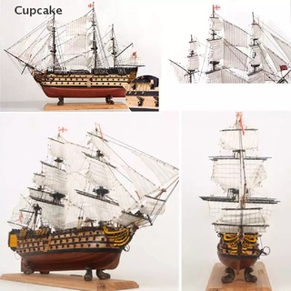 Mô hình thuyền buồm 3D bằng gỗ kích thước 21"