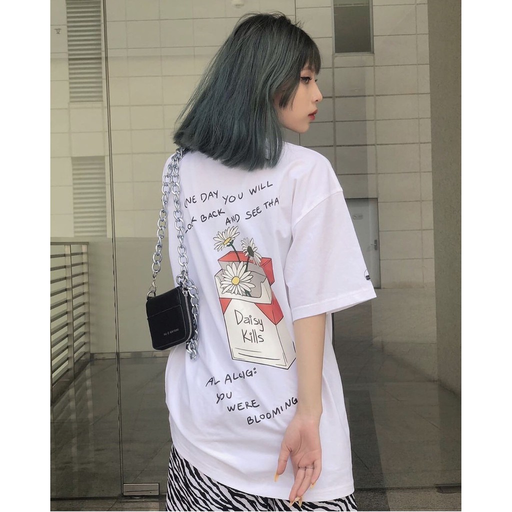 [Mã WAST99 hoàn 12k xu đơn 99k] Áo Thun DAISY KILLS HUMAN ERRO 2 Màu Unisex 1hitshop | BigBuy360 - bigbuy360.vn