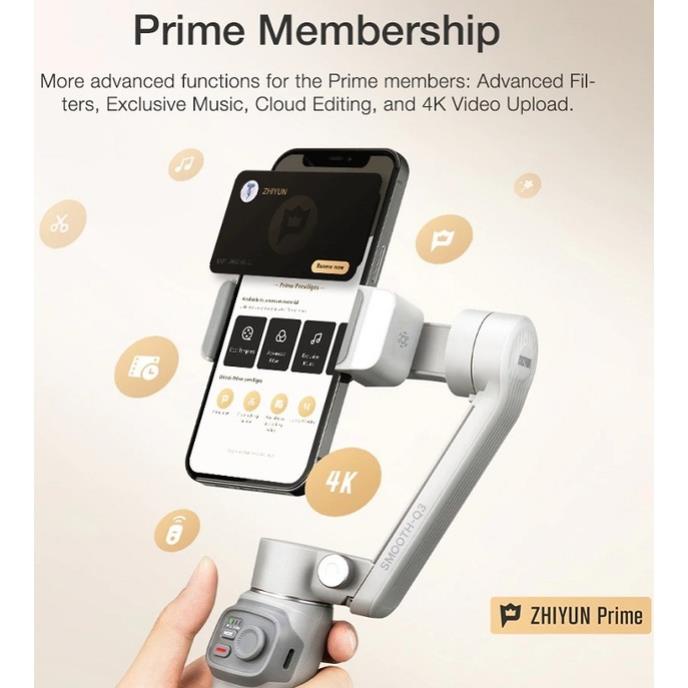 Gimbal Chống Rung Zhiyun Smooth Q3 Combo HL Lighting