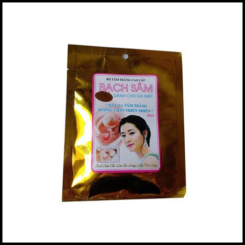 Kem tắm trắng Bạch Sâm dành cho da mặt 125g (Vàng - Trắng)[Xả Hàng]