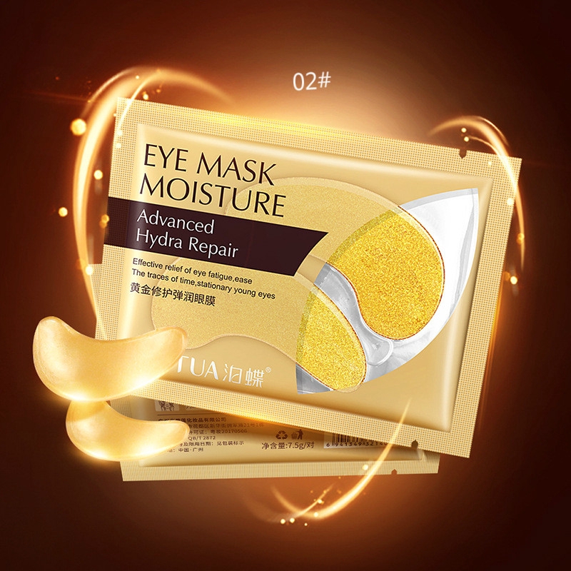 Mặt Nạ Mắt Collagen Vàng 24K Loại Bỏ Quầng Thâm Chống Lão Hóa