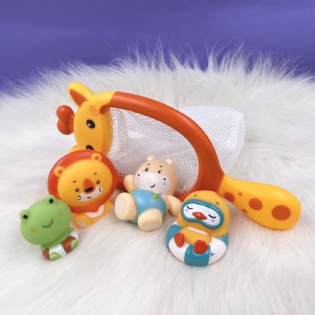 Đồ chơi tắm set vợt thú cực dễ thương