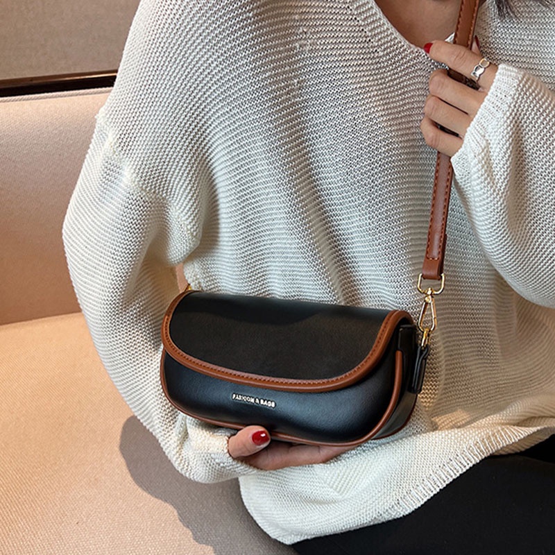 Túi Đeo Chéo Hình Vuông Cỡ Nhỏ Phong Cách Cổ Điển Chất Lượng Cao Thời Trang Cho Nữ