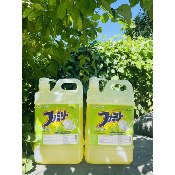 NƯỚC RỬA CHÉN HỮU CƠ ORGANIC 2 LÍT - CÔNG NGHỆ NHẬT BẢN
