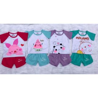 Quần áo trẻ em Bosbibi - Set 4 bộ