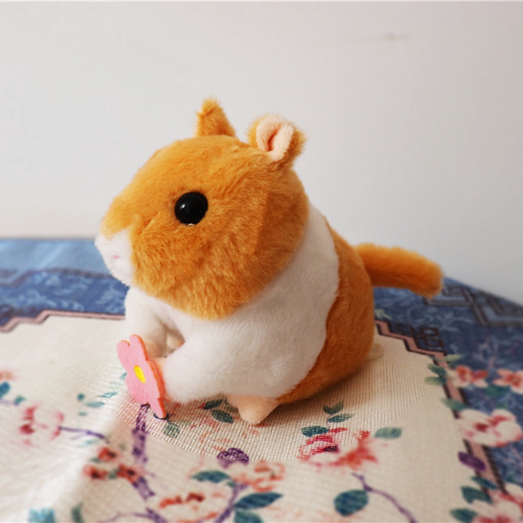 Chuột Hamster Nhồi Bông Có Nhạc Và Hiệu Ứng Âm Thanh Cho Bé