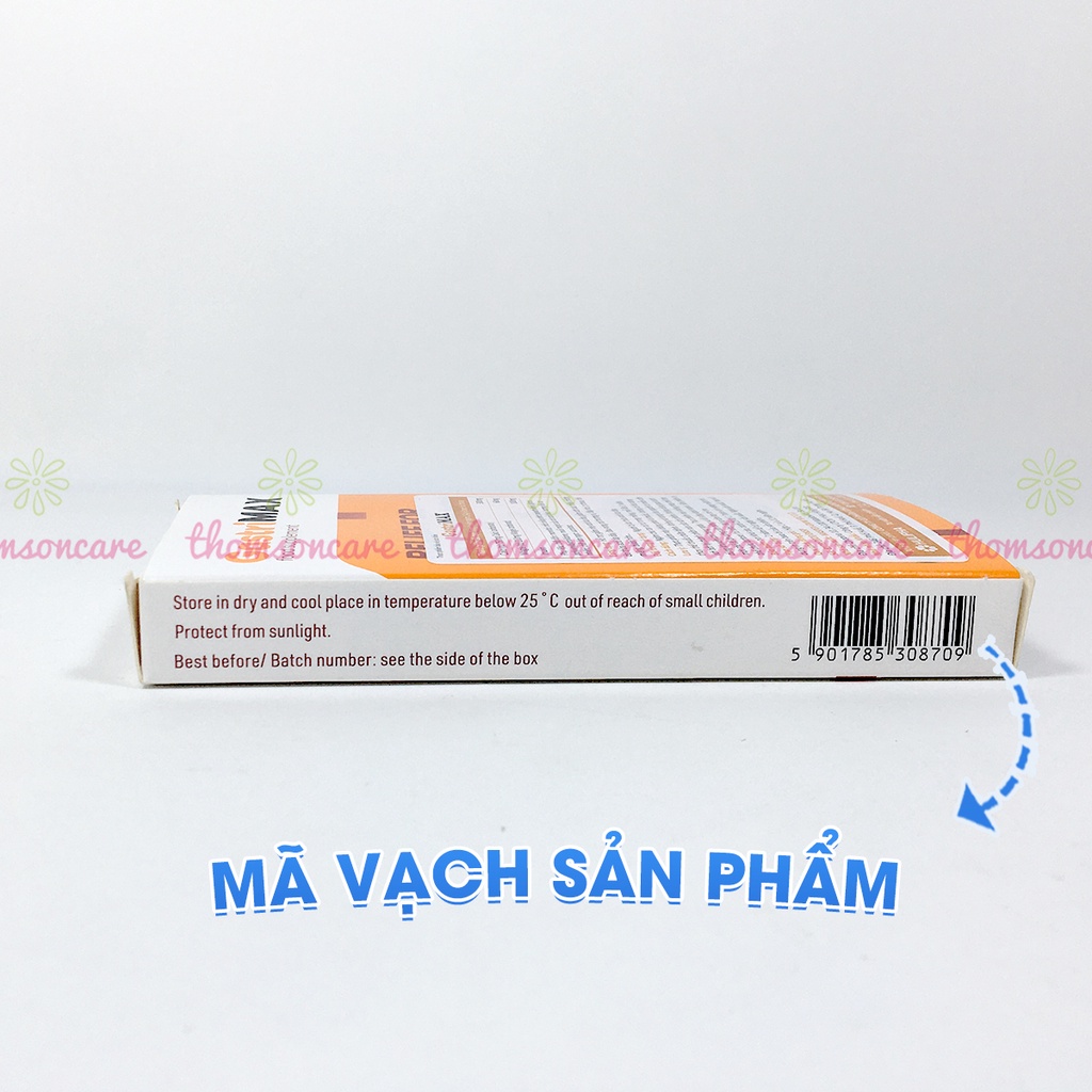 Giảm đầy hơi, ợ chua  - Viên ngậm Gastrimax giảm axit dạ dày, vị bạc hà - Hộp 12 viên