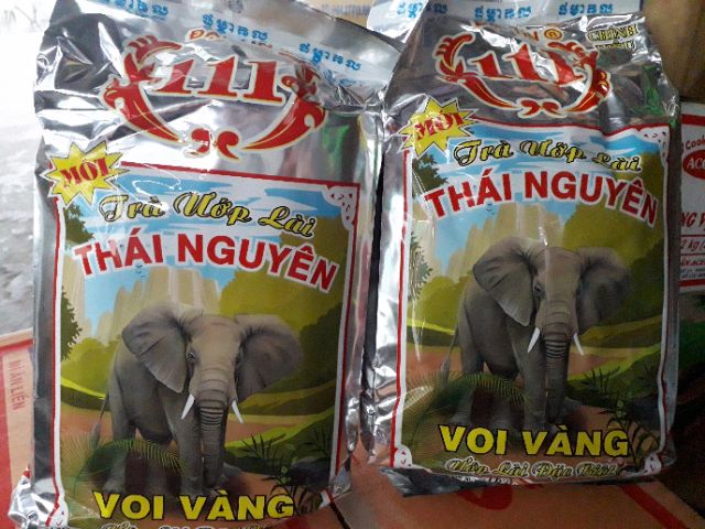Trà ướp lài Thái Nguyên Voi Vàng gói 350gram