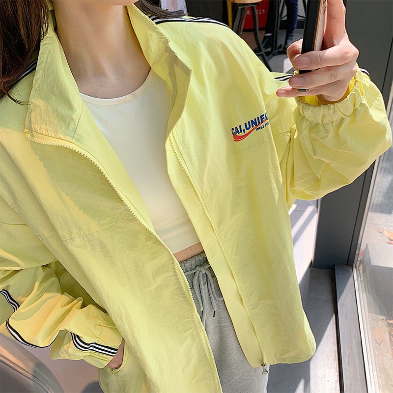 Áo Khoác Bóng Chày Chống Nắng Mùa Hè Kiểu Dáng Mới Cho Nữ