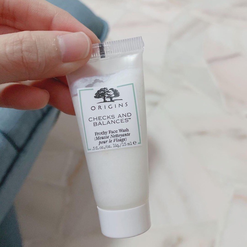 Sữa rửa mặt Origins Check and Balance Frothy Face Wash