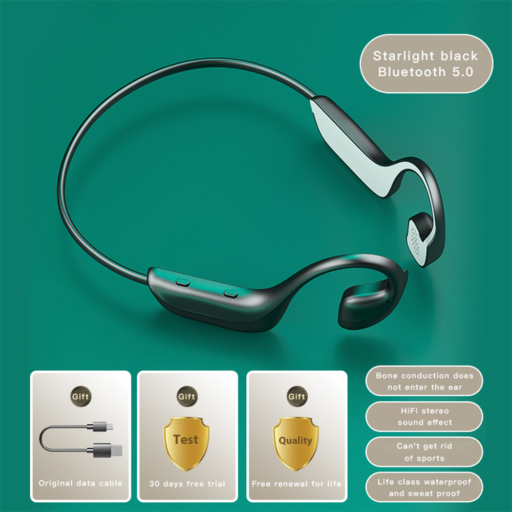 Tai Nghe Bluetooth 5.0 Ipx4 Kiểu Dáng Mới G100 Tai nghe dẫn truyền xương thể thao chống thấm nước