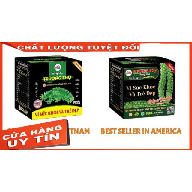 RONG NHO TRƯỜNG THỌ CHÍNH HÃNG (2 GÓI 40G NỞ RA 200G)