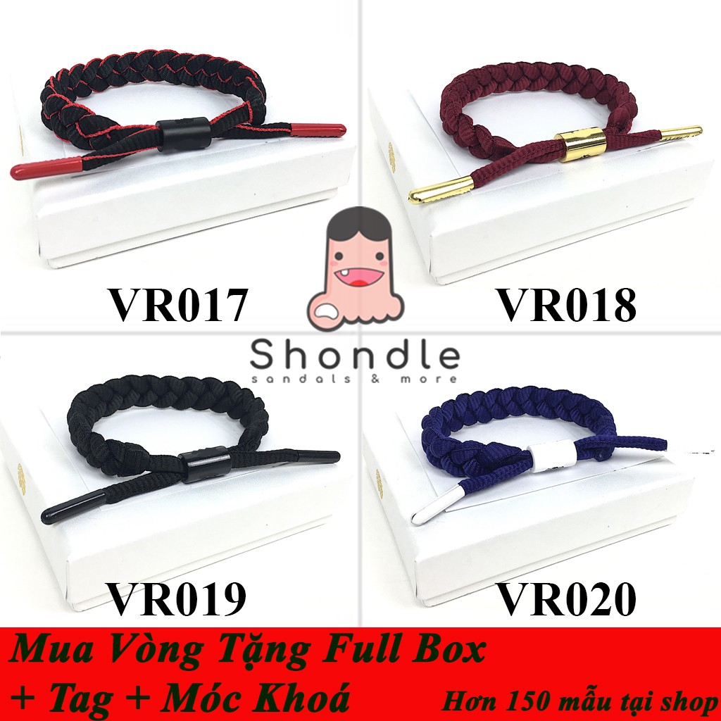 Vòng Tay Shondle 20 mẫu Classic thời trang nam nữ, Tặng Móc Khoá + Box Cao Cấp