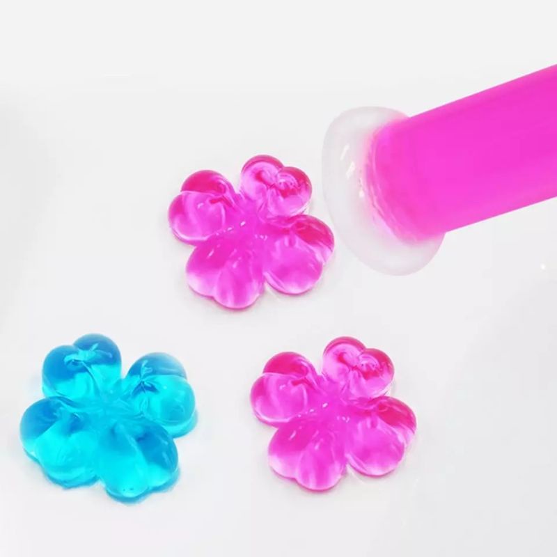 Gel Thơm Khử Mùi Nhà Vệ Sinh Bồn Cầu Toilet Hình Hoa