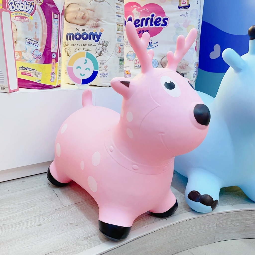 Thú Nhún Bơm Hơi Toyshouse - Tiêu Chuẩn Mỹ  và Châu Âu  - Dành Cho Trẻ Từ 8 Tháng Tuổi