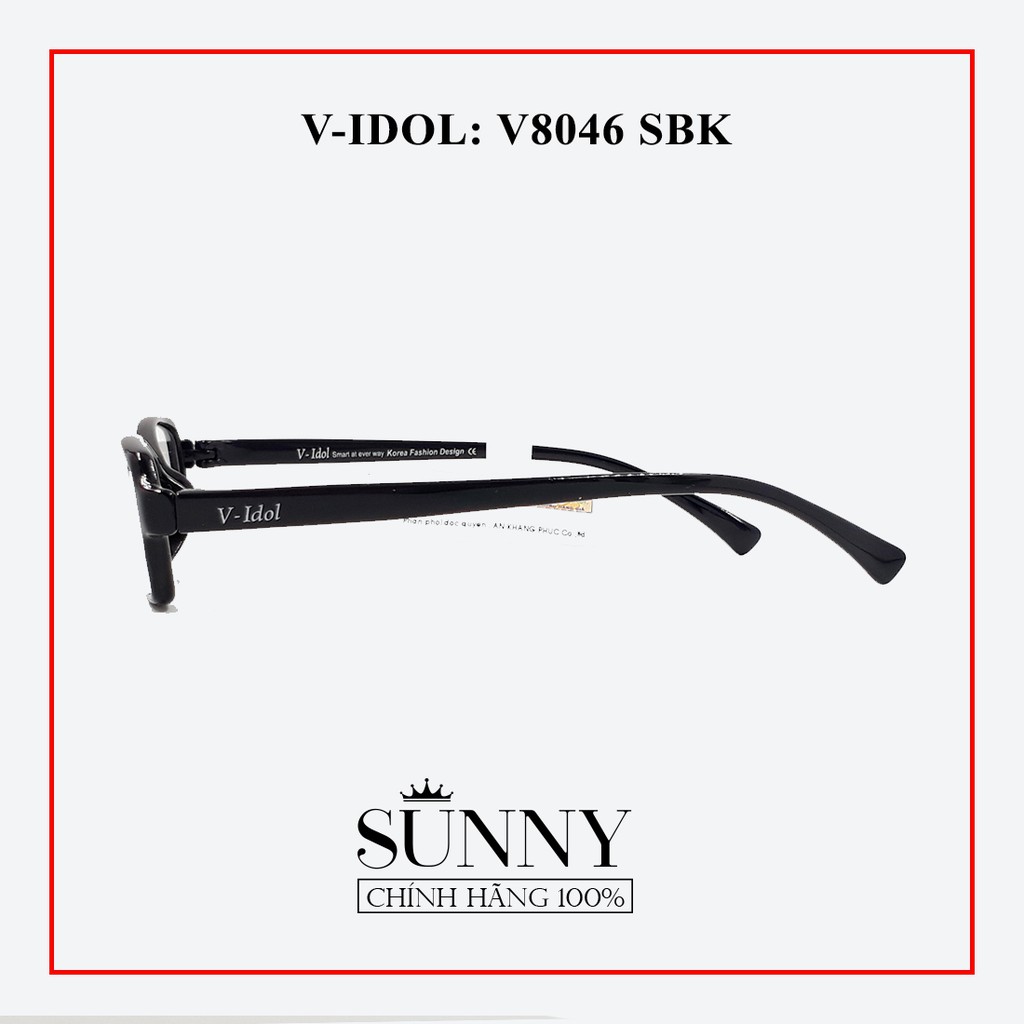 Gọng kính chính hãng V-idol V8046 màu sắc thời trang, thiết kế dễ đeo bảo vệ mắt