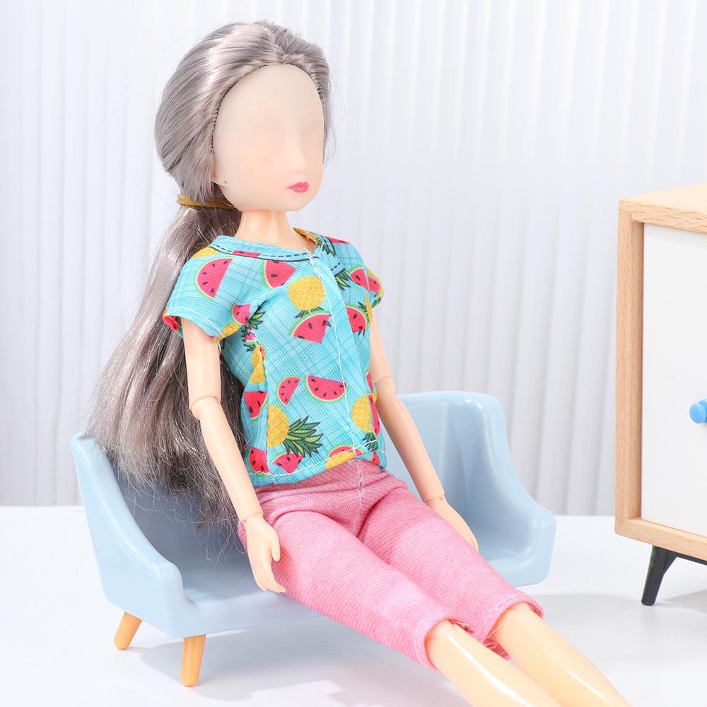 NIUYOU Set 2 Bộ Quần Áo Mini 30cm Cho Búp Bê