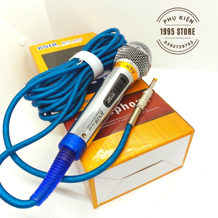 Micro Có Dây BN 688 KTV Karaoke chống hú, hát nhẹ chất âm trung thực
