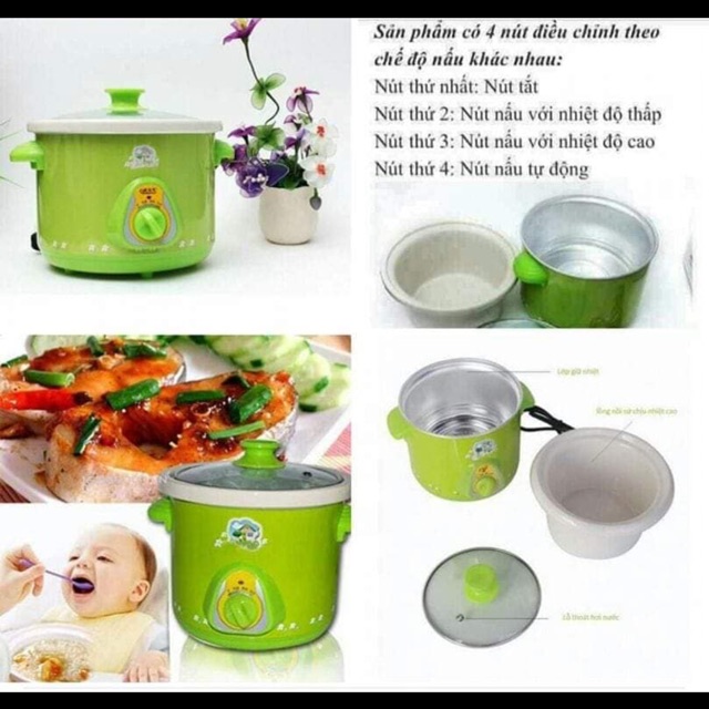 Nồi hầm cháo chậm