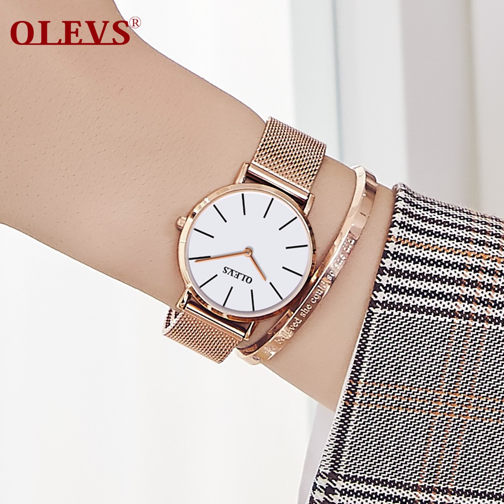 Đồng Hồ Đeo Tay OLEVS Kiểu Dáng Sang Trọng Thanh Lịch Dành Cho Nữ | BigBuy360 - bigbuy360.vn
