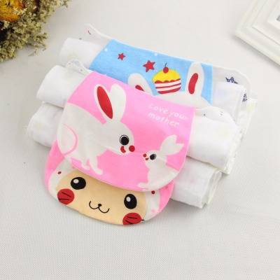 Đệm Cotton Thấm Hút Mồ Hôi Họa Tiết Hoạt Hình Xinh Xắn Dành Cho Bé 0-6 Tuổi