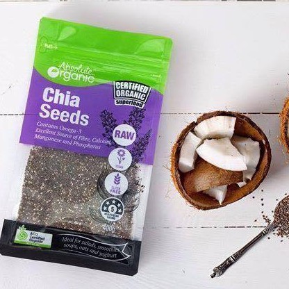 Hạt Chia Úc ORGANIC Gói 100G Loại 1