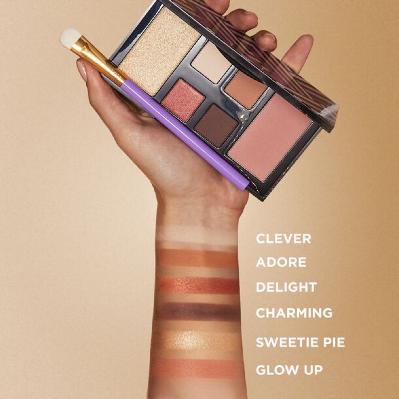 Bảng phấn trang điểm măt và má Tarte Everyday Neutrals Eye & Cheek Palette