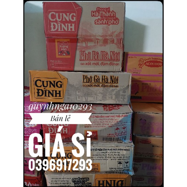 Thùng phở cung đình 30 gói