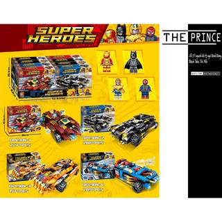 Bộ xếp hình lego đua xe siêu anh hùng DLP904