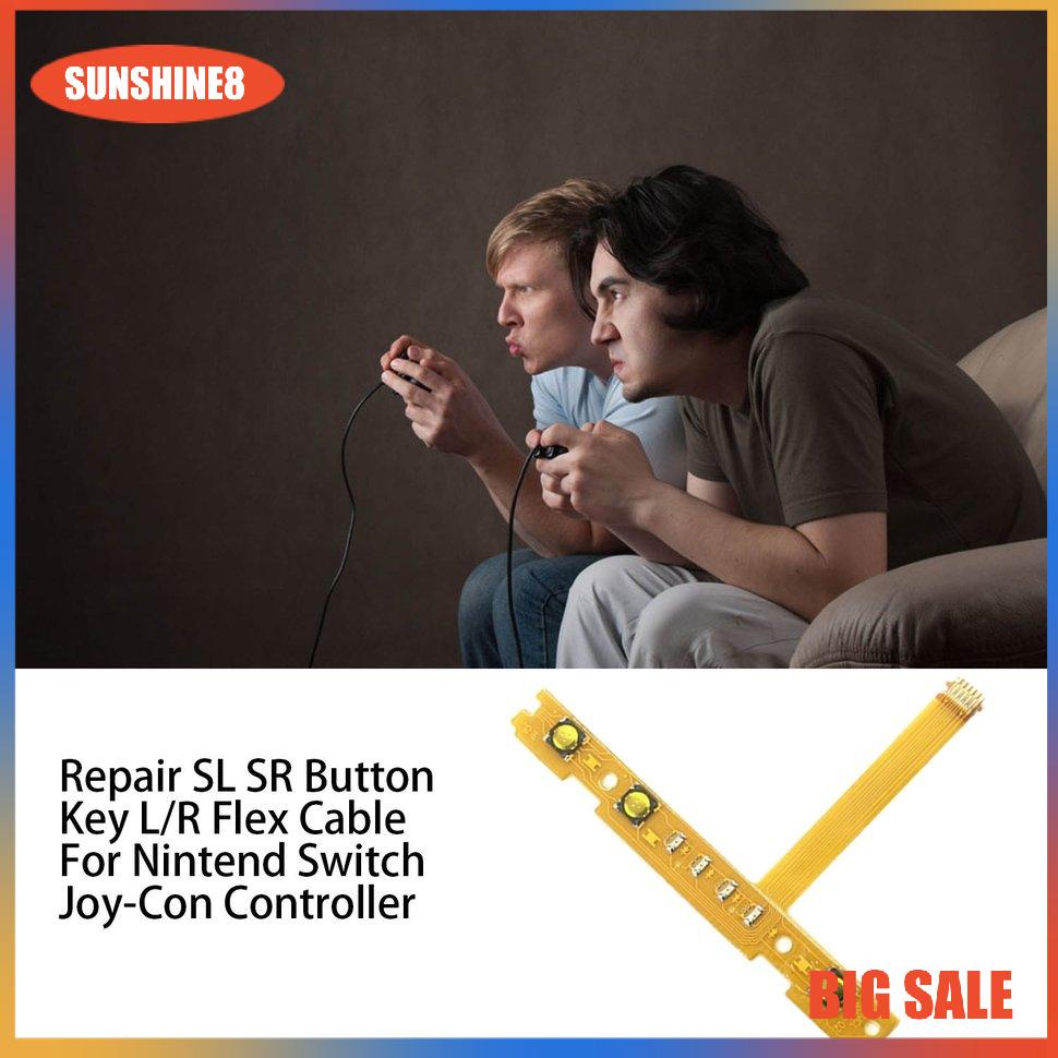 【SUN】Repair SL SR Button Key L/R Flex Cable For Nintend Switch Joy-Con Controller