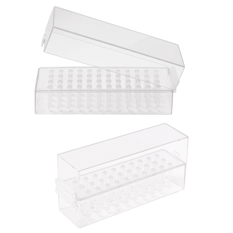 Sa Hộp Đựng Đầu Mài Đánh Bóng Móng Tay 30 / 48 Lỗ Chuyên Nghiệp