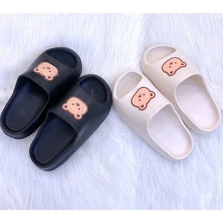 Dép bánh mì hình gấu xiêu xinh ,dép lê bánh mì nữ quai ngang cute