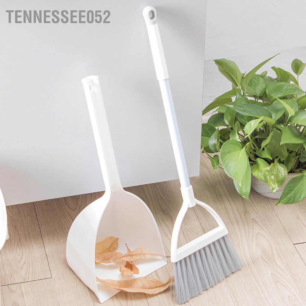 Tennessee052 Bộ chổi quét nhà dành cho trẻ em lông mềm bằng nhựa nhỏ Chổi bụi Đồ chơi mẫu giáo