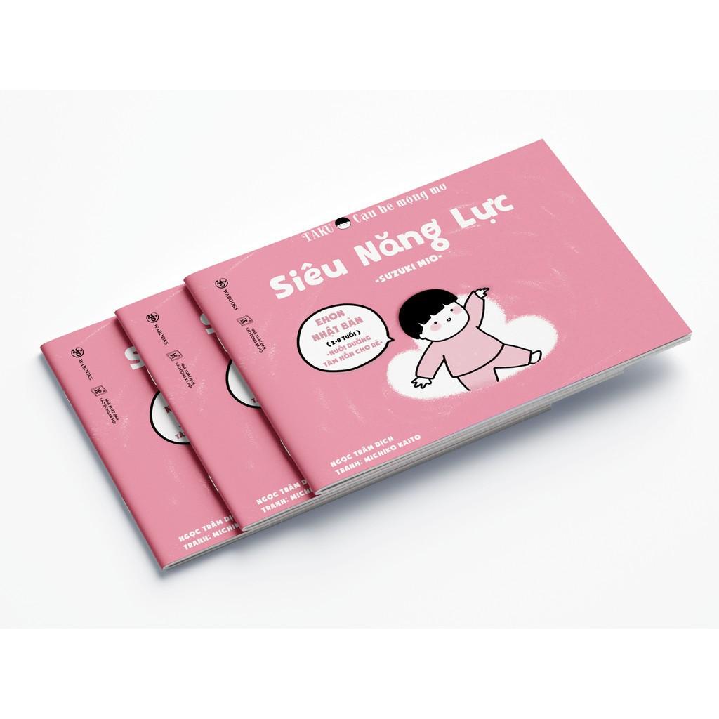 Sách Siêu năng lực - Ehon Nhật Bản cho bé 2-8 tuổi