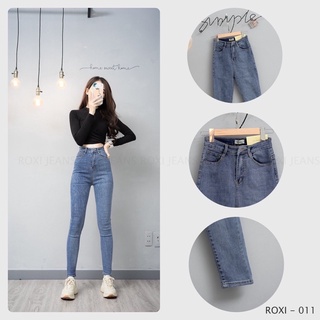Quần jean ôm trơn basic hách dáng siêu đẹp