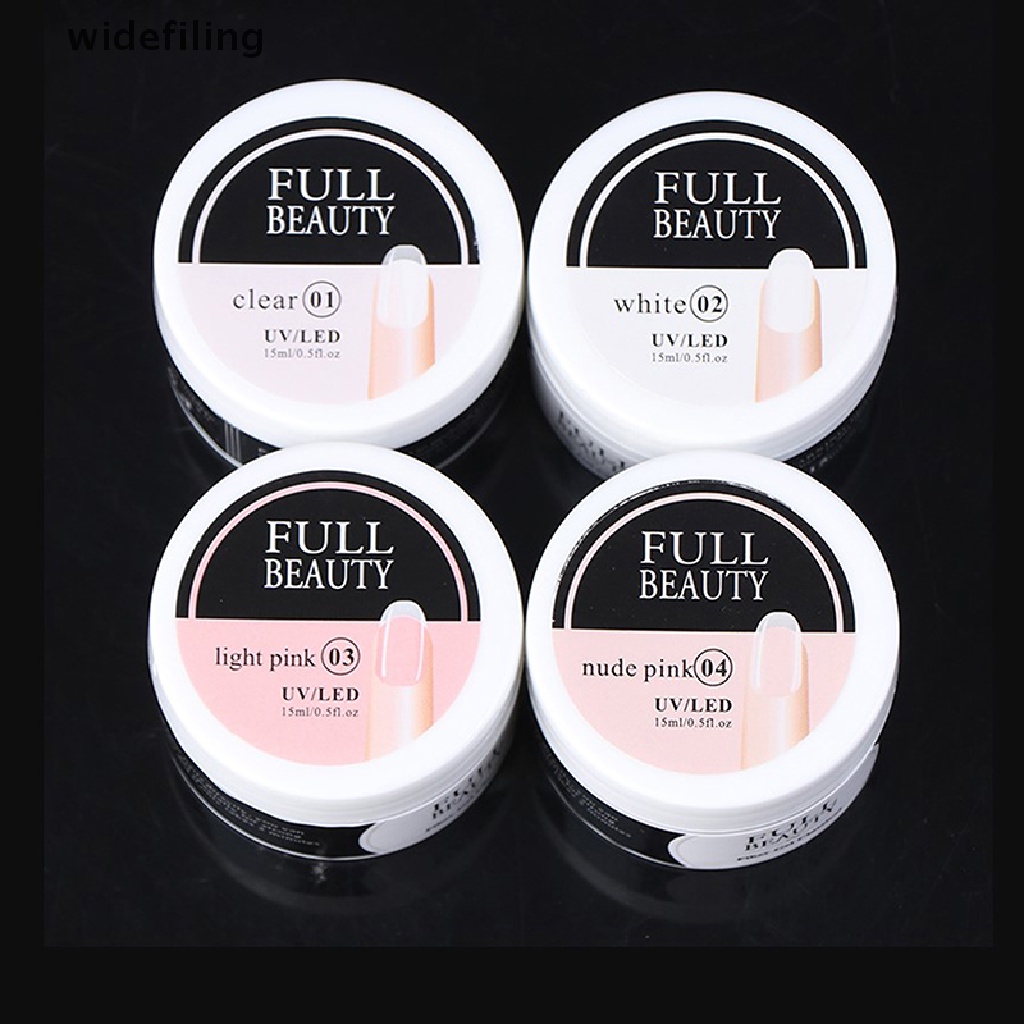 Gel nối dài móng tay trong suốt nhanh chóng 15ml<br>