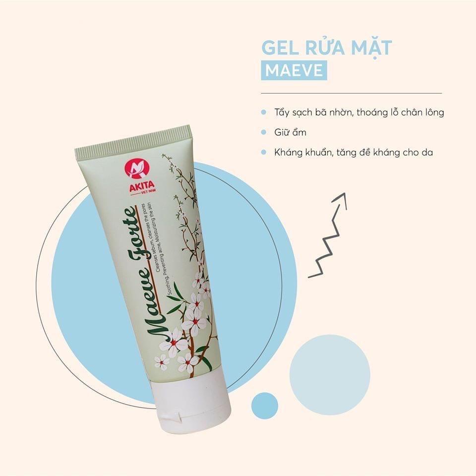 [Chính hãng] Sữa rửa mặt trắng da nâng tone Maeve Forte giúp trắng da