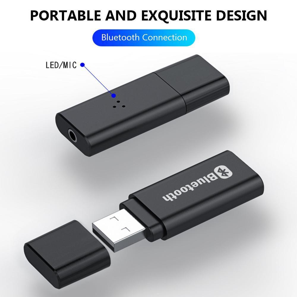 Dây Cáp Chuyển Đổi Âm Thanh Bluetooth 5.0 Giắc Cắm 3.5mm Chuyên Dụng