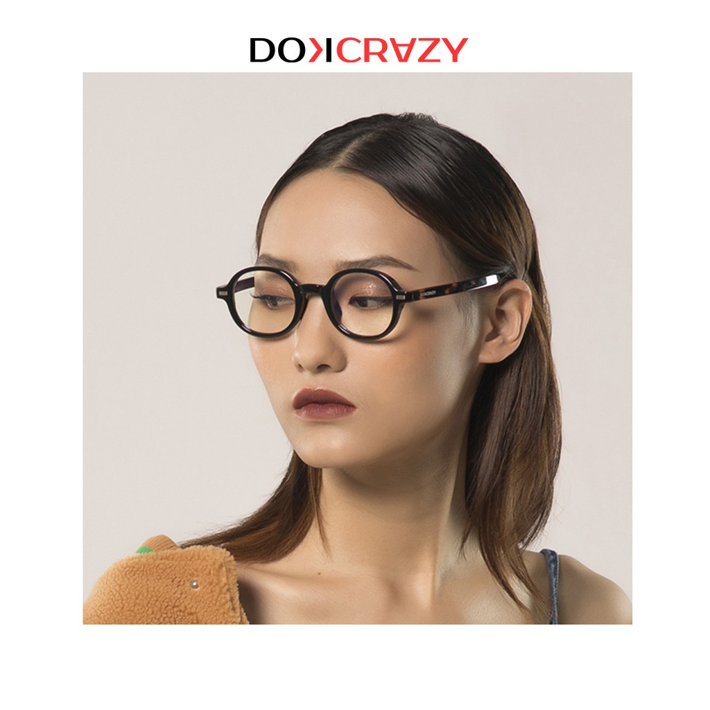 Gọng kính tròn cao cấp OSLO local brand DOKCRAZY mắt giả cận không độ thời trang nam nữ retro hot trend | BigBuy360 - bigbuy360.vn