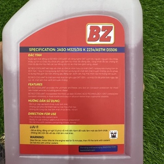 NƯỚC LÀM MÁT ĐỘNG CƠ BZ
