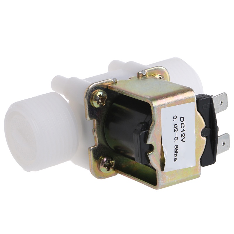 Van Điện Từ 3 / 4 &quot;DC 12V PP N / C Cho Thiết Bị Kiểm Soát Nước