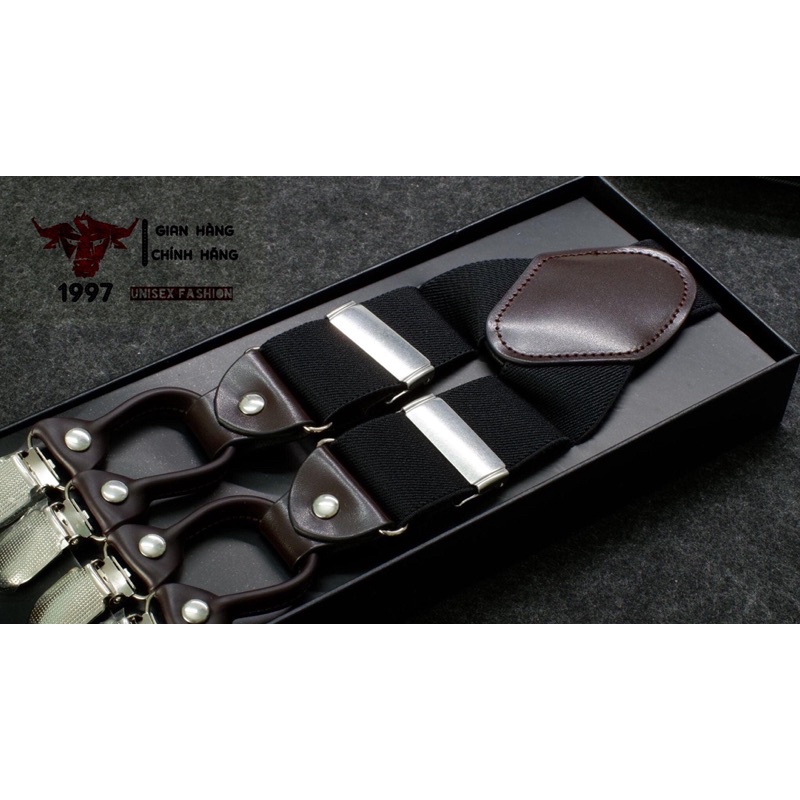 Dây đai chữ Y cao cấp - Dây đeo quần chữ Y nam thời trang ( Suspenders )