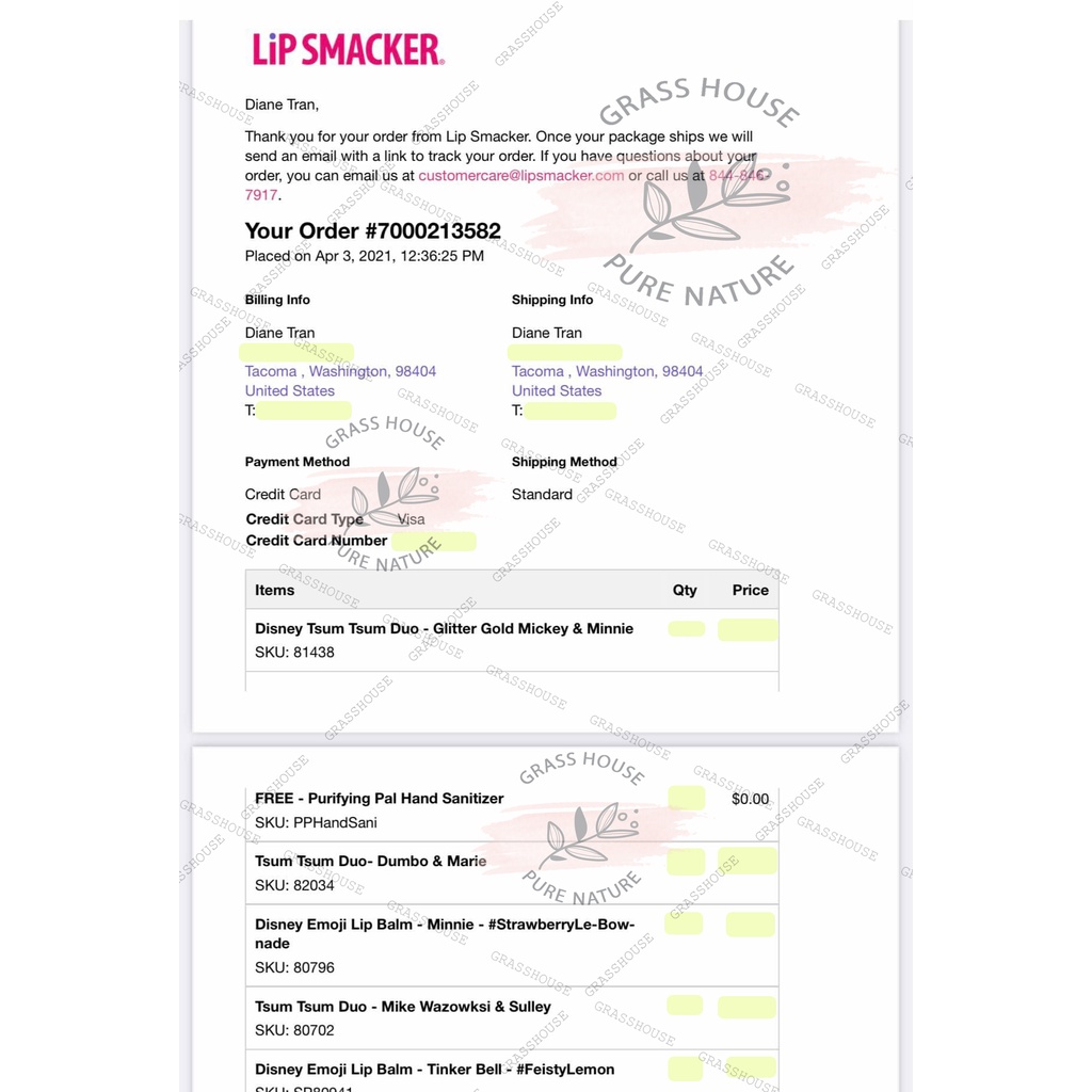 SON DƯỠNG MÔI LIP SMACKER DISNEY