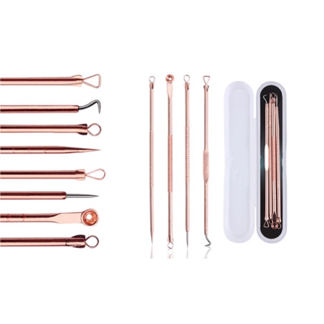 DỤNG CỤ NẶN MỤN LẤY RÁY TAI BẰNG INOX 2 ĐẦU CHẤT LƯỢNG CAO
