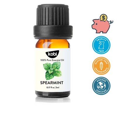 Tinh dầu Bạc Hà Lục Kobi Spearmint 5ml thơm phòng sạch thoáng thư giãn dùng khuếch tán