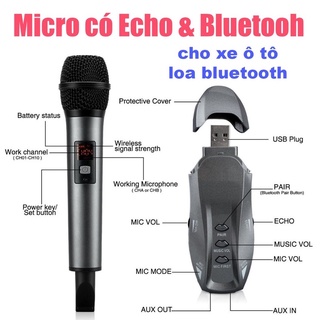 Mic Karaoke không dây Excelvan K18V (Mic đơn)
