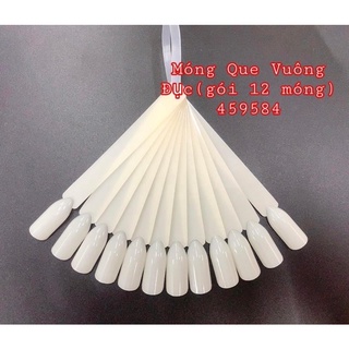 Thanh que - móng que vuông tập vẽ , sơn ( 1 gói 50 móng ) n