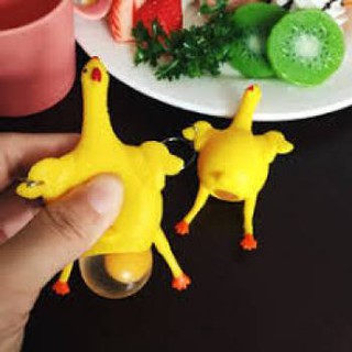 Móc khóa gà đẻ trứng